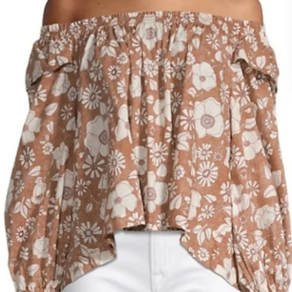 Free People Miss Daisy off the shoulder